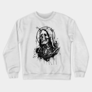 Haloed Reaper - Grim Reaper with Halo Crewneck Sweatshirt